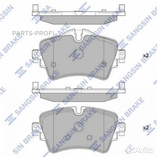 Sangsin brake SP4005 BMW 2 F45/F43, mini Clubman 13 SP4005
