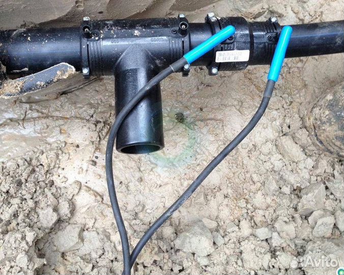 Прокладка водопровода и канализации