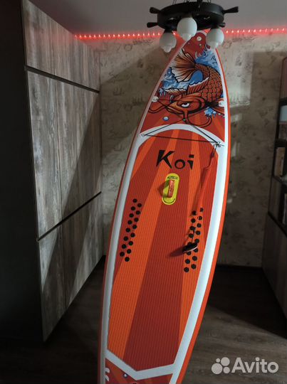 Сабборд, сап борд Карп, sup board koi новый
