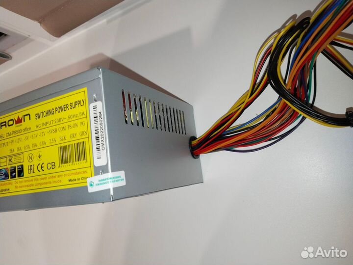Блок питания crown cm-ps500 office
