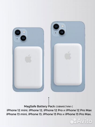 Беспроводная зарядка iPhone magsafe battery pack