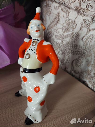 Статуэтка Клоун фарфор