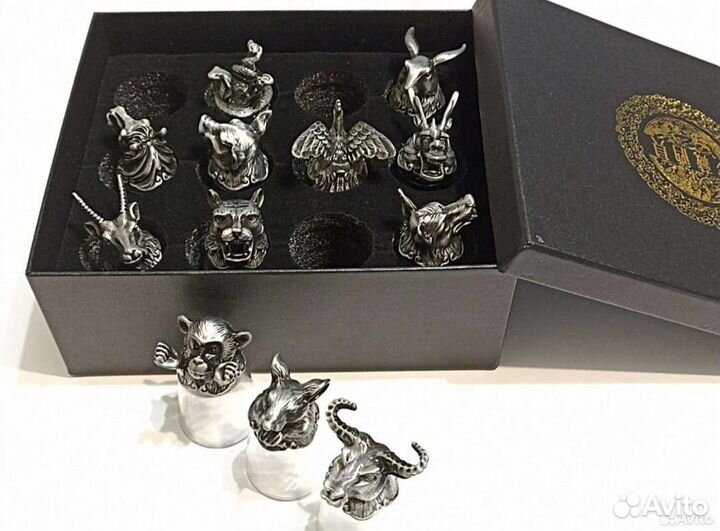 Рюмки-перевертыши 12шт