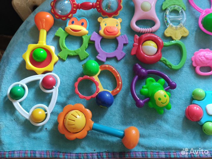 Игрушки погремушки грызунок