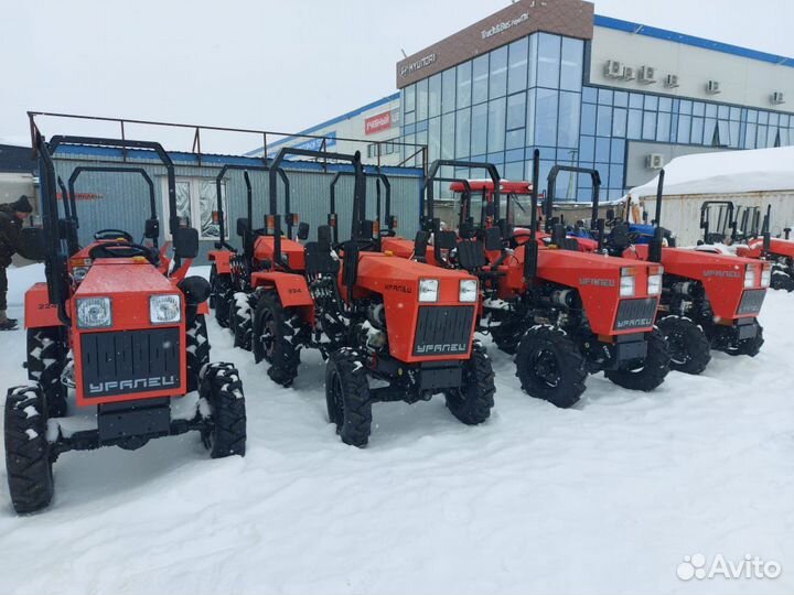 Мини-трактор УРАЛЕЦ 2204, 2023