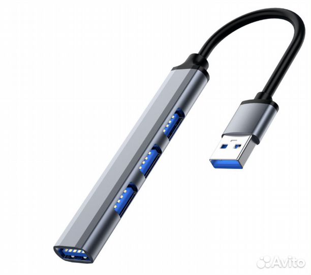Хаб разветвитель на 4 USB концентратор 3,0