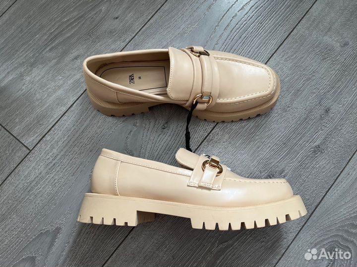 Лоферы Zara новые