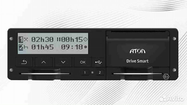 Новый тахограф Атол Драйв
