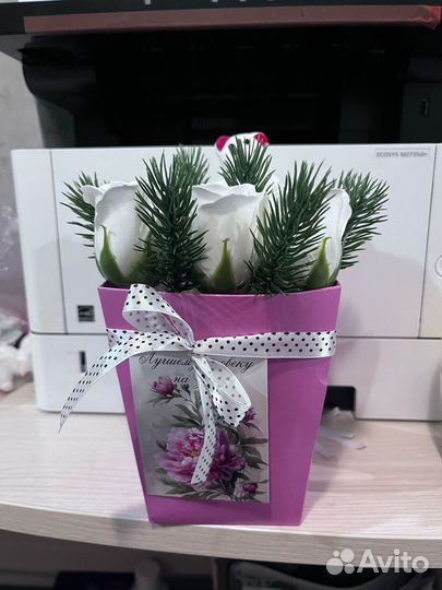 Мыло ручной работы букеты