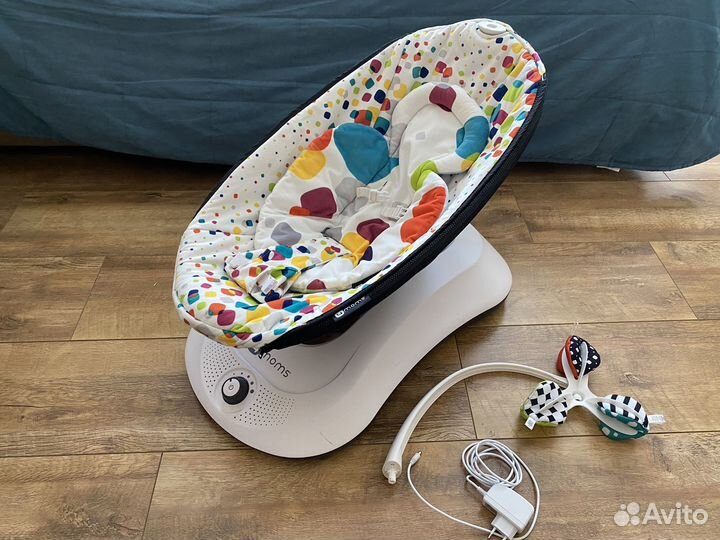 Шезлонг качели 4moms rockaRoo