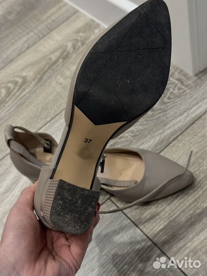 Туфли женские 37 размер натуральная кожа