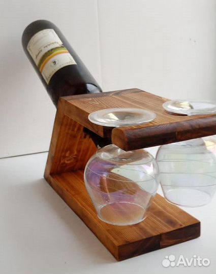 Подставка под вино и бокалы