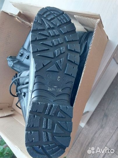 Берцы фарадей демисезонные, размер 45