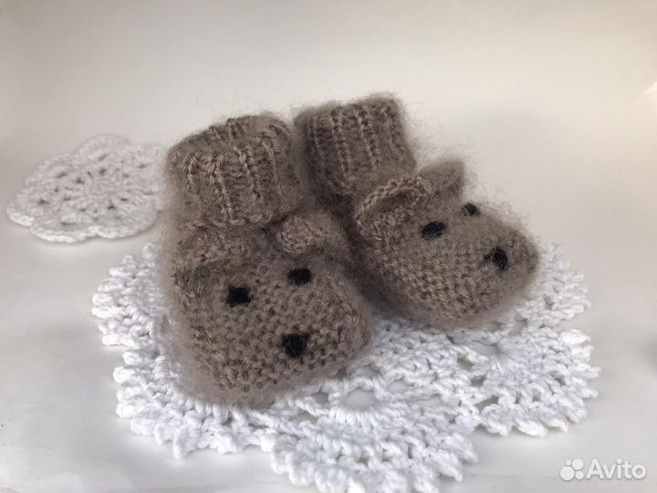 Пинетки вязаные