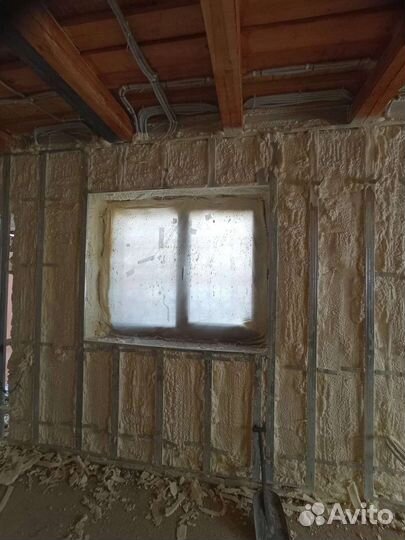 Утепление пенополиуретаном ППУ