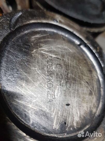 Шатуны с поршнями lacetti 4 шт