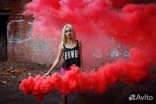 Цветной дым для свадебных и праздничных фотосессий