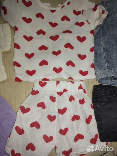 Вещи пакетом на девочку 98-104