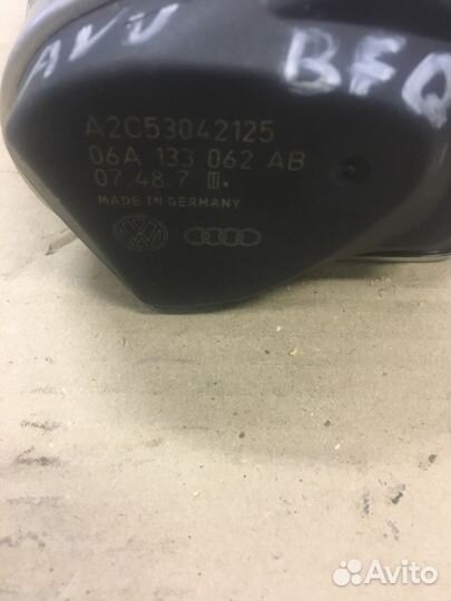 Дроссельная заслонка VW/Audi/Skoda 1.6 06A133062AB