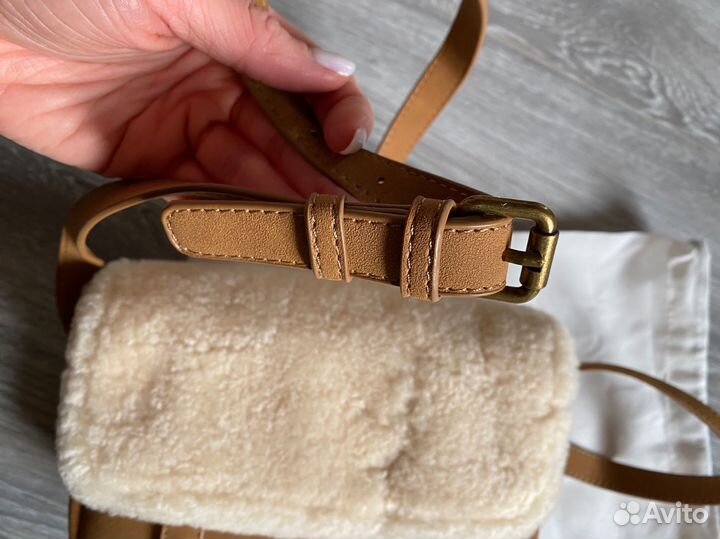 Сумка женская ugg с мехом