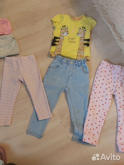 Вещи на девочку пакетом 92 см
