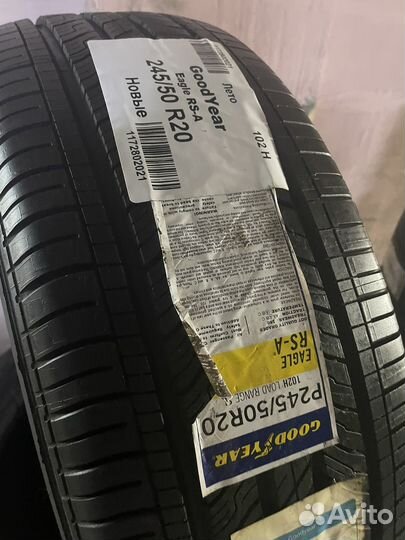 Goodyear Eagle RS-A 245/50 R20 102H