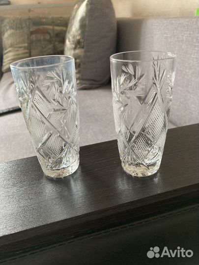 Хрустальные стаканы