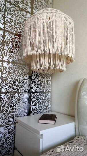 Абажур макраме