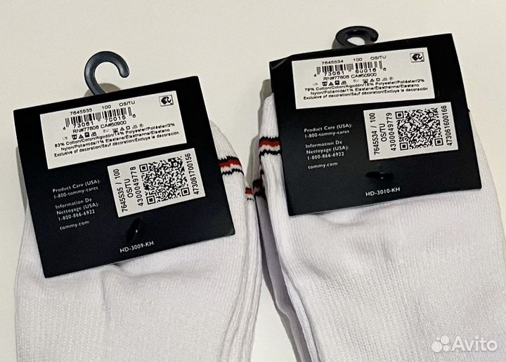 Носки tommy hilfiger унисекс