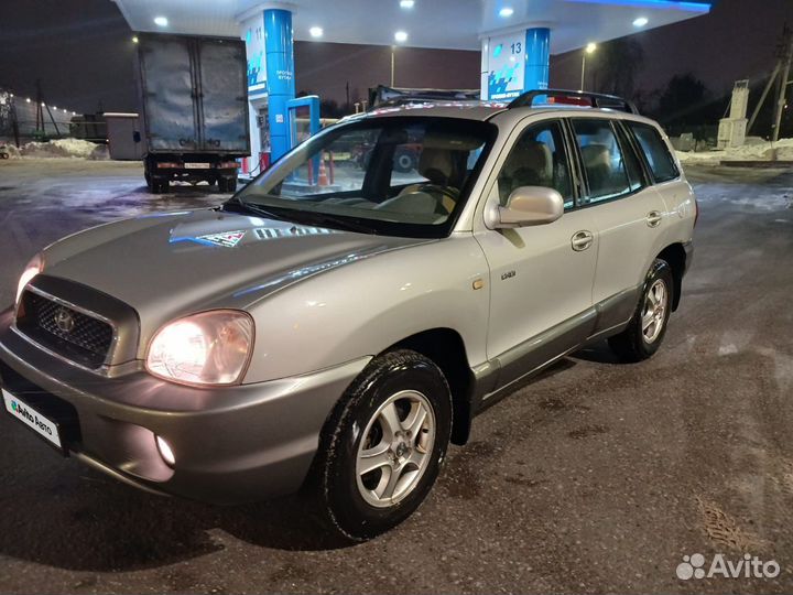 Hyundai Santa Fe 2.4 AT, 2003, 331 000 км