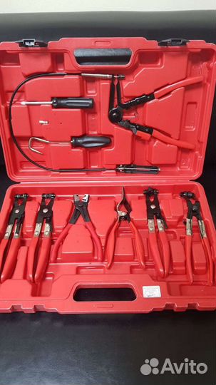 Набор съемников всех типов хомутов Rossvik