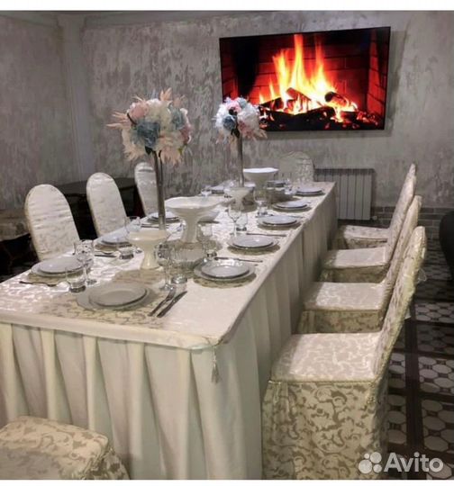 Аренда столов стульев и чешской посуды на прокат