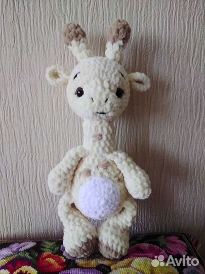 Жирафики. Вязаные игрушки