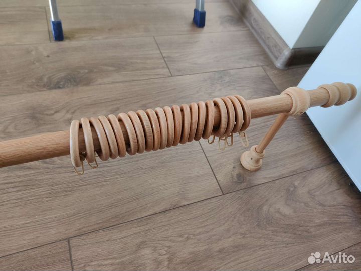 Карниз для штор, дерево, 210см