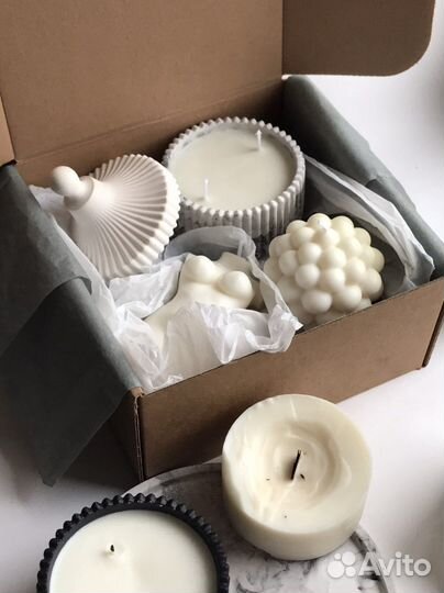 Свечи натуральные в интерьер