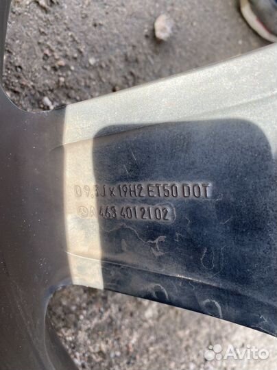 Колеса mercedes g klass