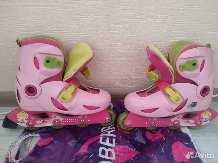 Роликовые коньки 34 36