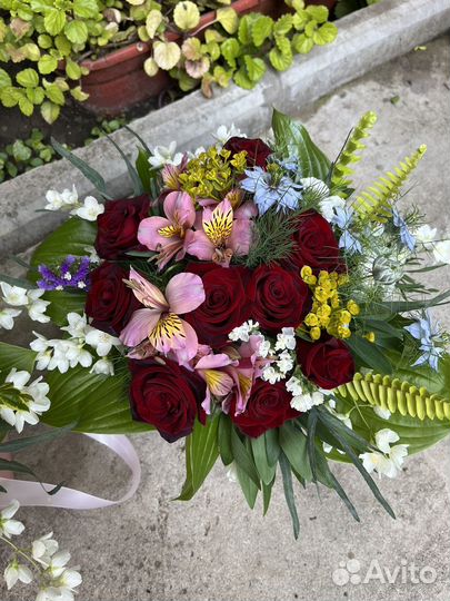 Коробка с цветами