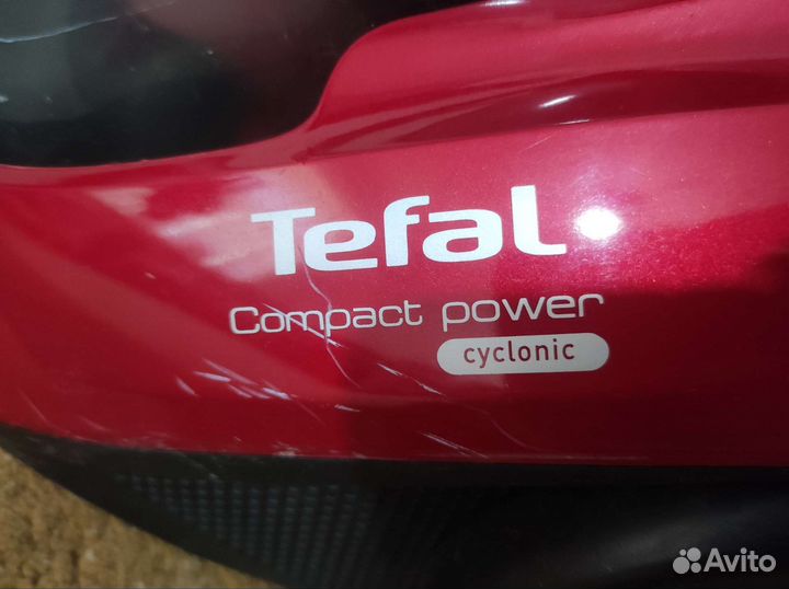 Пылесос tefal красный