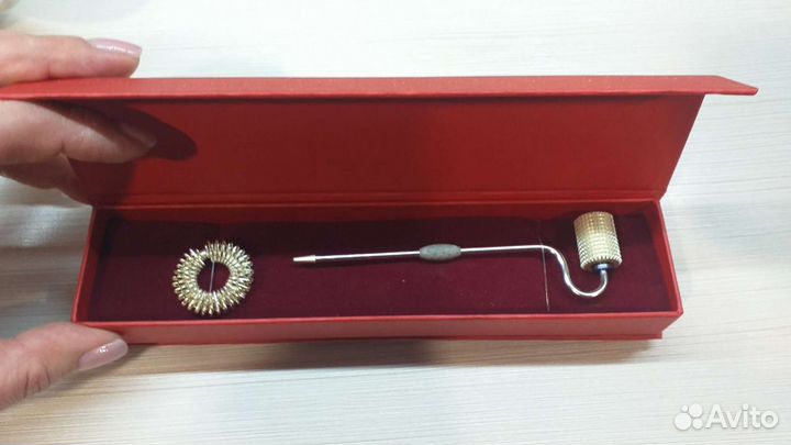 Массажёр Redox для лица с серебряным покрытием