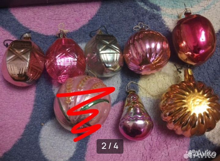 Елочные игрушки СССР