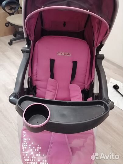 Прогулочная коляска rich family