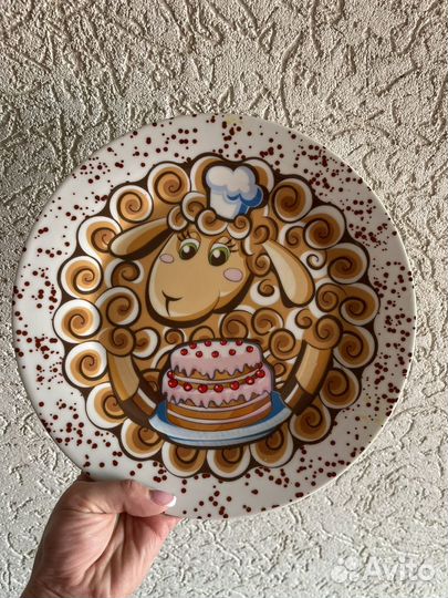 Тарелка барашек