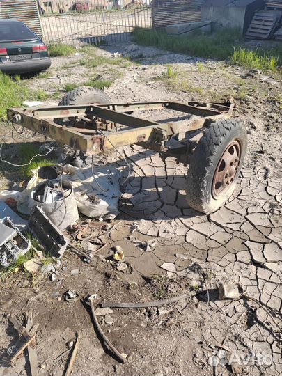 Тракторный прицеп телега