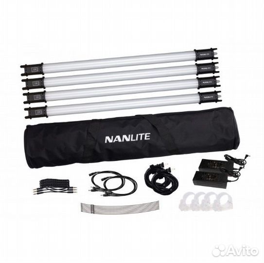 Светодиодный свет Nanlite PavoTube 15C 4KiT