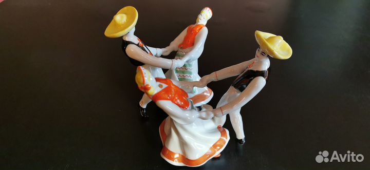 Статуэтка Мексиканский танец СССР Дулево