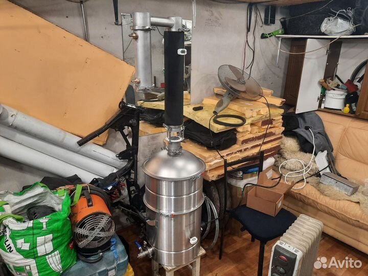 Самогонный аппарат luxstahl 8 м