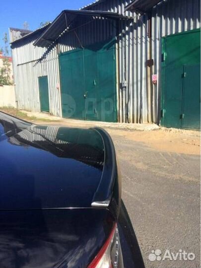 Лип спойлер универсальный резиновый черный 3,5*150