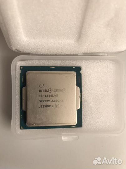 Процессор 1151 Xeon e3-1240lv5