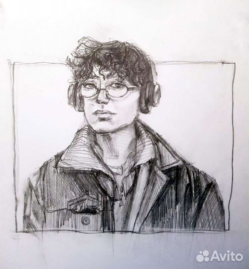 Портреты / рисунки карандашом на заказ